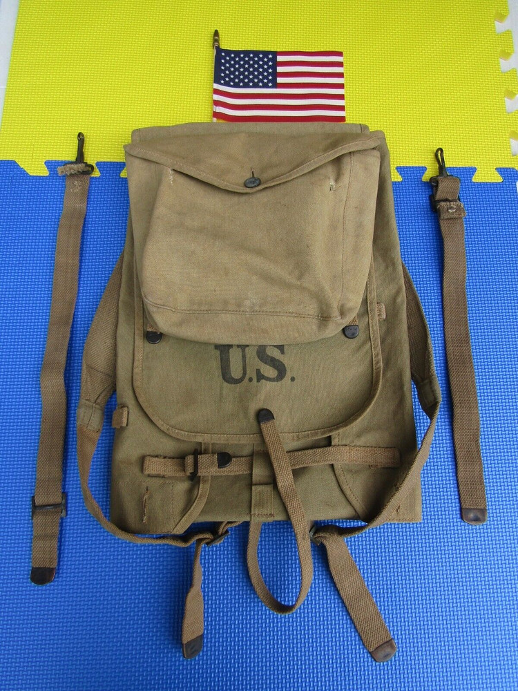WW I U.S. Army Combat Backpack, Original !