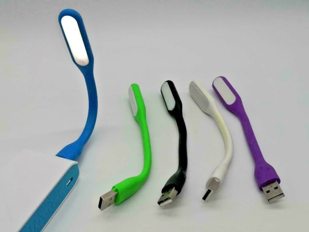 1 Portable Bendable USB LED Light Mini Lamp PC Computer Laptop Reading Night US