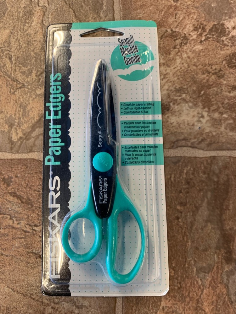Vintage Fiskars Paper edger: Seagull Pattern