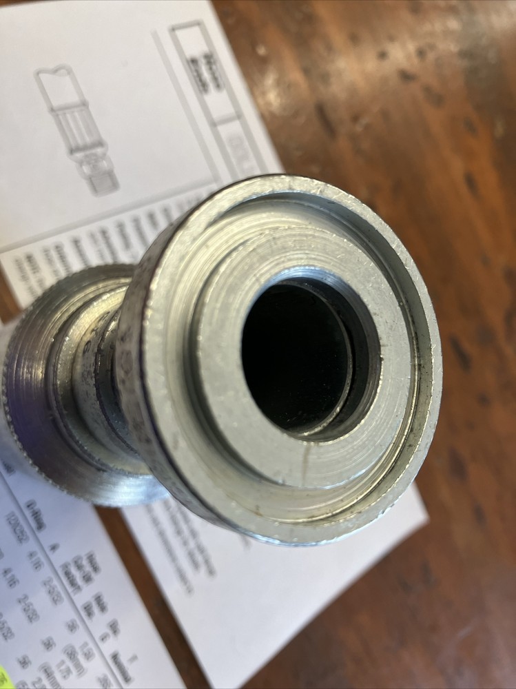 43016U-G16 Eaton Hose End Code 61 straight Flange