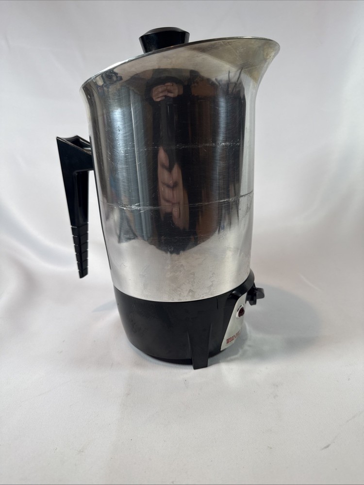 Wear-Ever 10 Cup Electric Automatic Percolator Model 2750 Complete