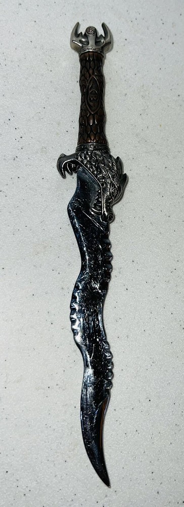 Damascus Dragon Dagger 9.5” SE8