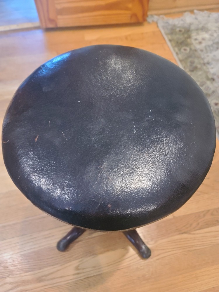 Antique Metal Stool