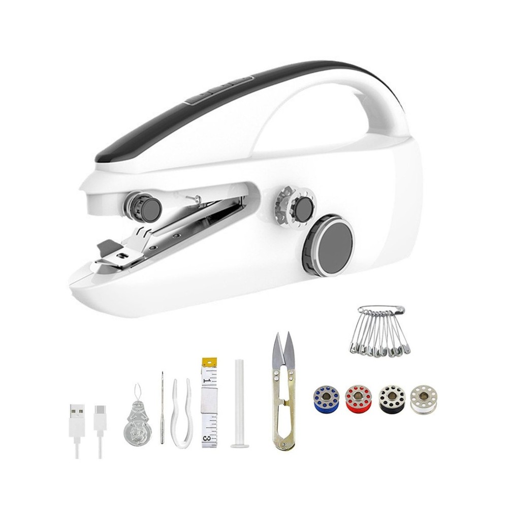 Sewing Machine W/Complete Accessories Multi-fabric Compatibility Home DIY Tool