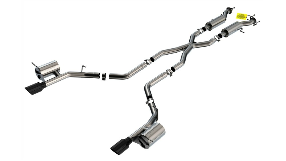 BORLA 2018-2024 DODGE DURANGO SRT 6.4L 392 V8 ATAK CATBACK EXHAUST SYSTEM BLK BC