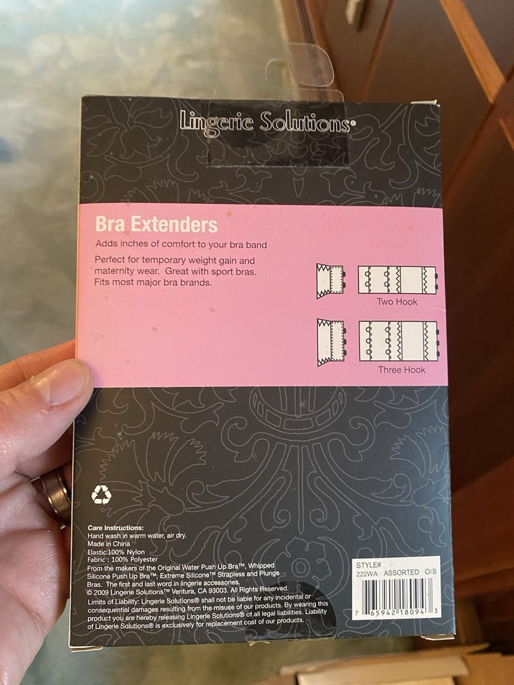 Lingerie Solutions Bra Extenders
