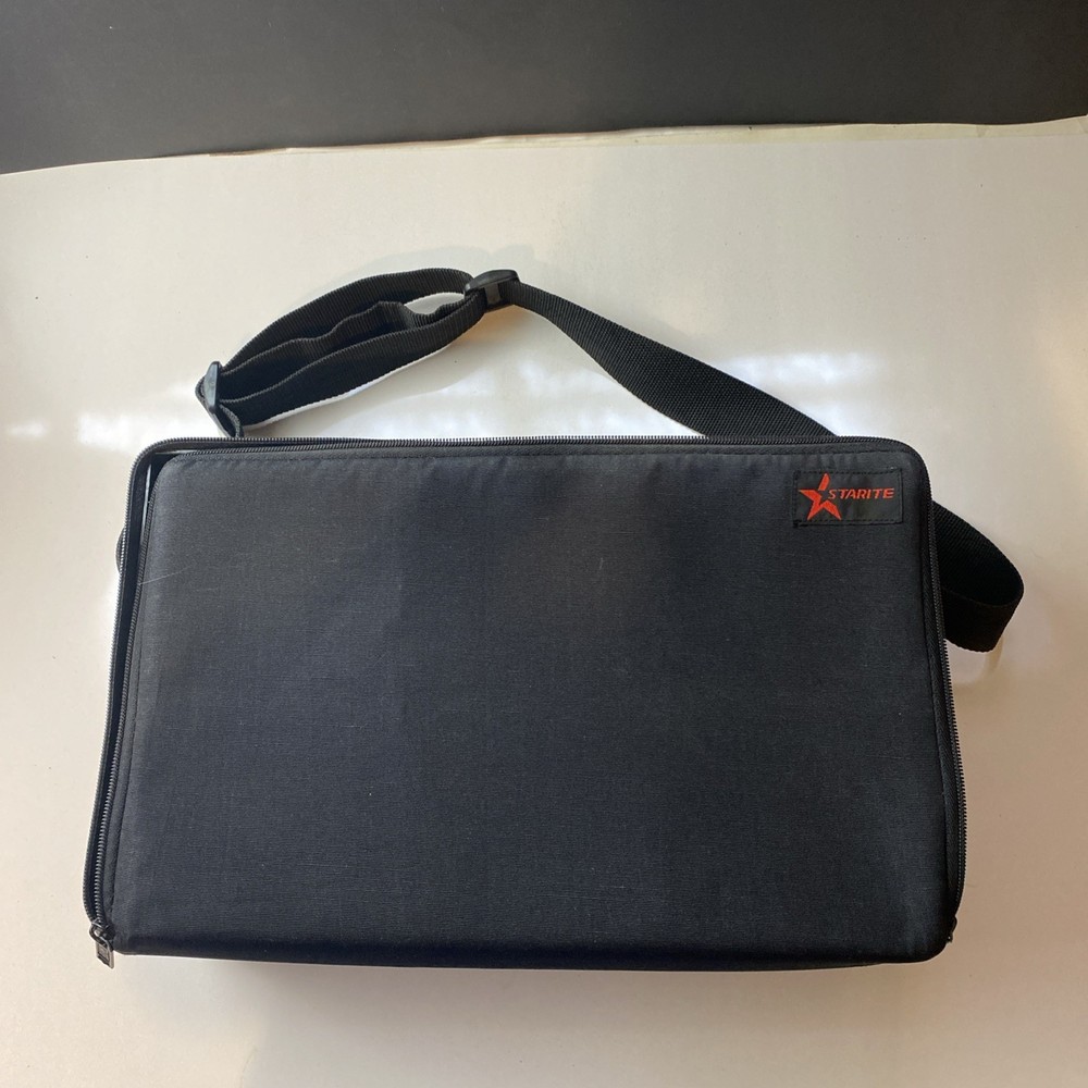 Starite Black Soft 60 Cassette Carrying Case W/ Strap Nylon
