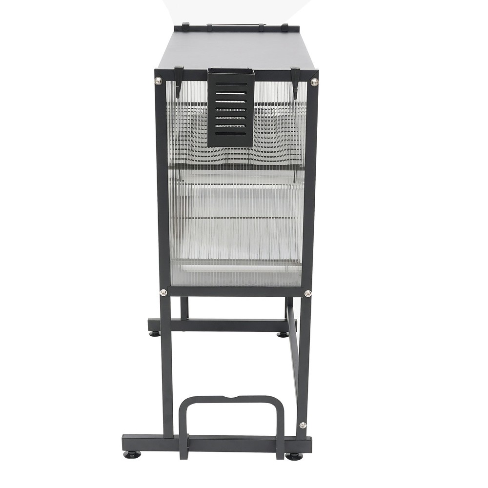Iron Kitchen Storage Rack Vertical Microwave Oven Rack Kitchen Storage Shelf