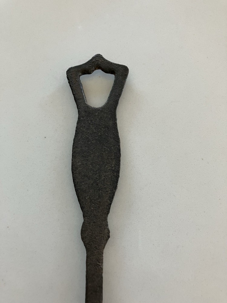 Vintage Cast Iron Spoon 11”