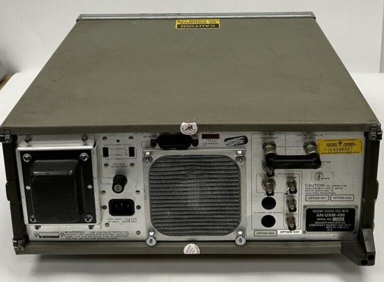 Hewlett Packard 3586B Selective Level Meter