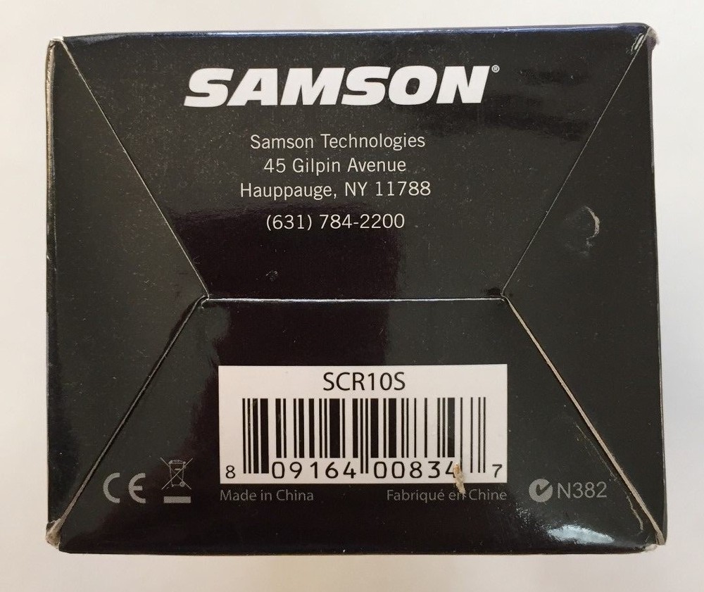 Samson R10S Dynamic Cable Consumer Microphone Karaoke Multimedia