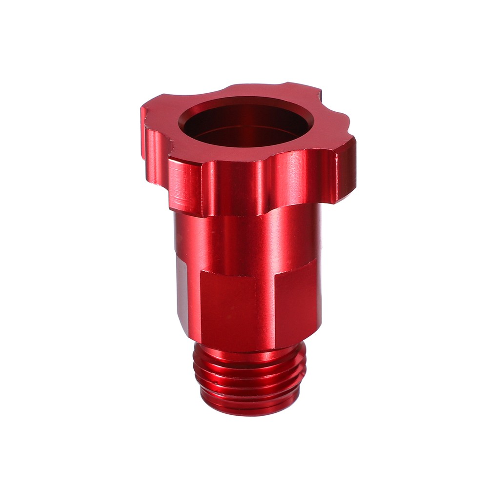 1PCS For Connector M16*1.5mm External Thread Red Spray Gun Adapter Universal