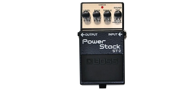 Boss ST-2 Power Stack Distortion Guitar Effect Pedal from JAPAN Tested
