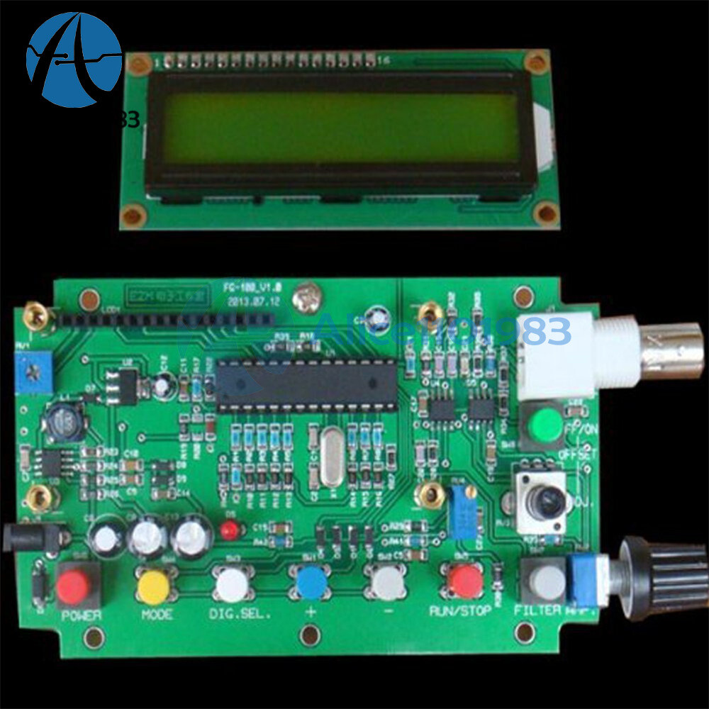 DDS Function Signal Generator 1HZ-500KHz Sine Square Triangle Wave Frequency