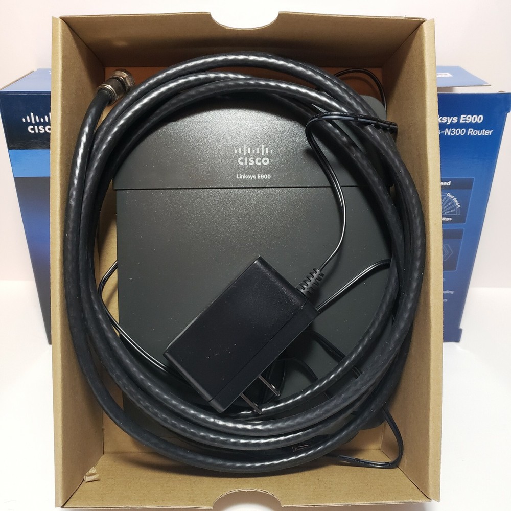 Cisco Linksys E900 Wireless-N300 Router (Windows Mac)
