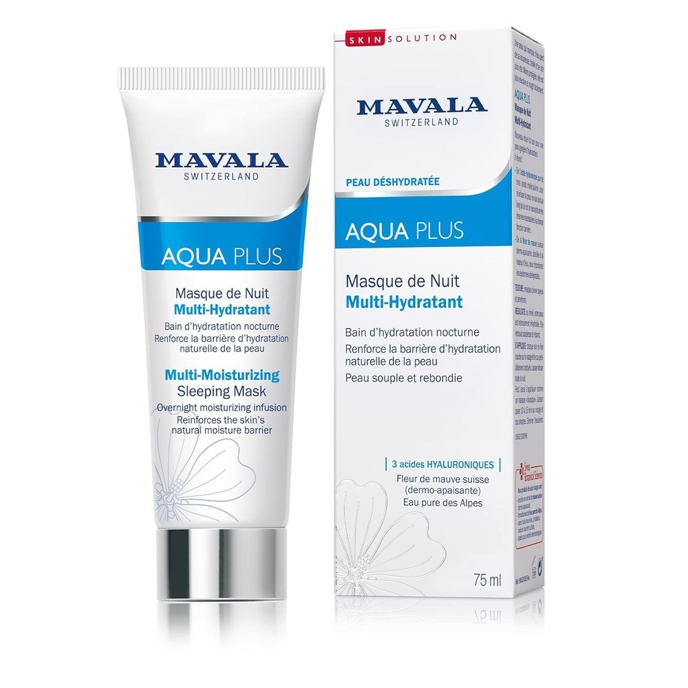 Mavala Aqua Plus Multi-Moisturizing Sleeping Mask 2.6 oz