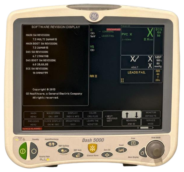 GE MULTI-PARAMETER PATIENT MONITOR
