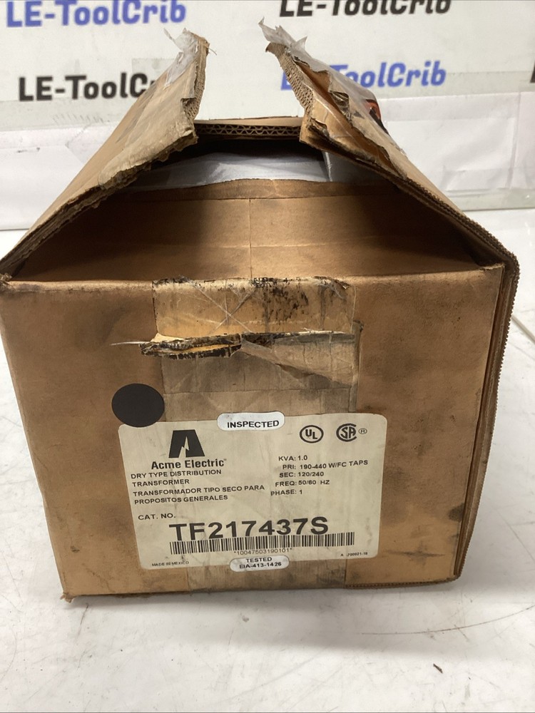 Acme Transformer TF217437S. U-802s