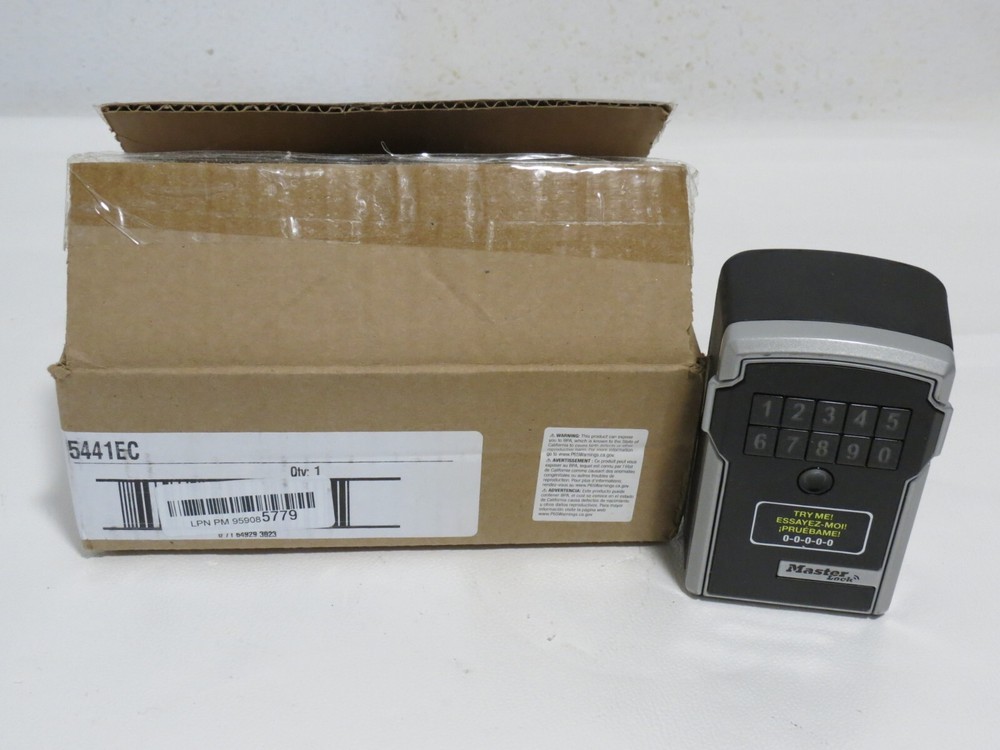 Master Lock Lock Box, Electronic Wall Mount Key Safe 5441EC