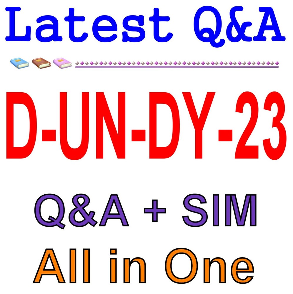 Dell Unity Deploy 2023 D-UN-DY-23 Exam Q&A