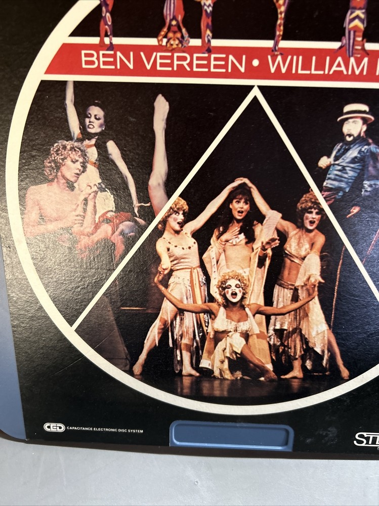 Pippin RCA Ben Vereen William Kat SelectaVision - CED VideoDisc