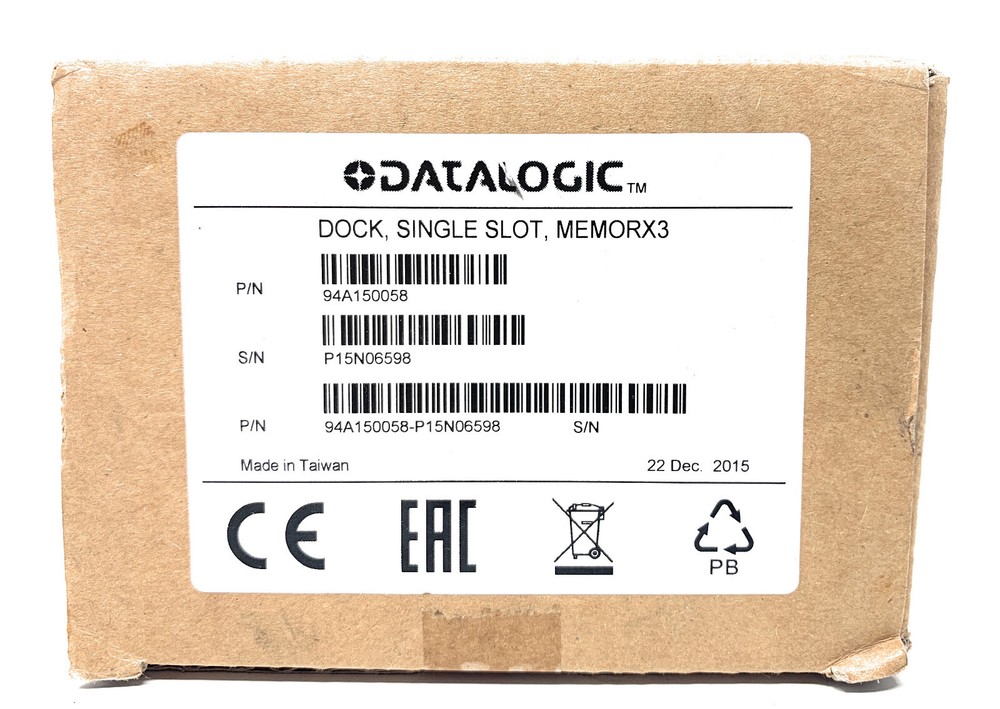 DATALOGIC 94A150058 Dock Single Slot With USB Cable For MEMOR/MEMOR X3