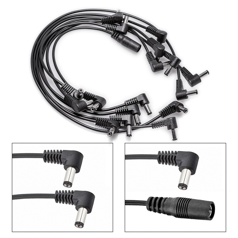 Voodoo Lab Pedal Power® Right-Angle Cable Pack