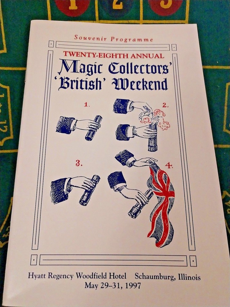 Magic Collectors British Weekend 1997 Souvenir Programme