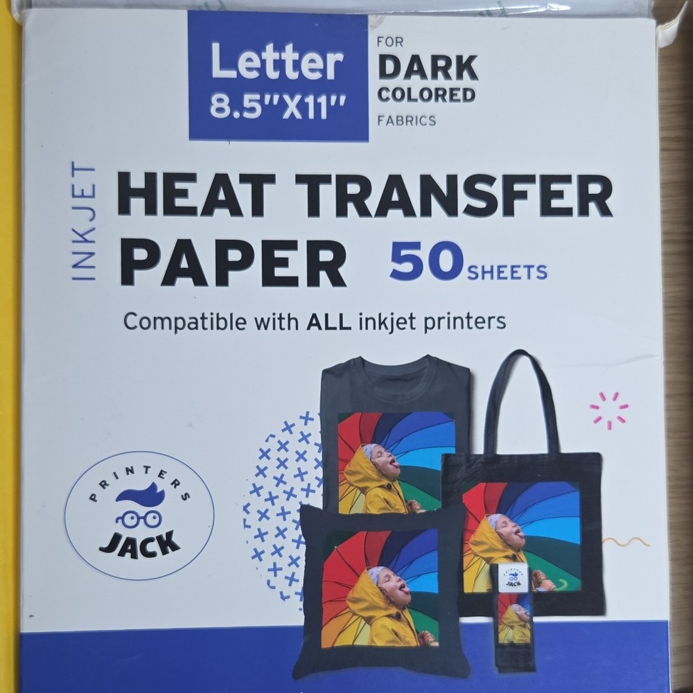 Printers Jack Heat Transfer Paper Bundle