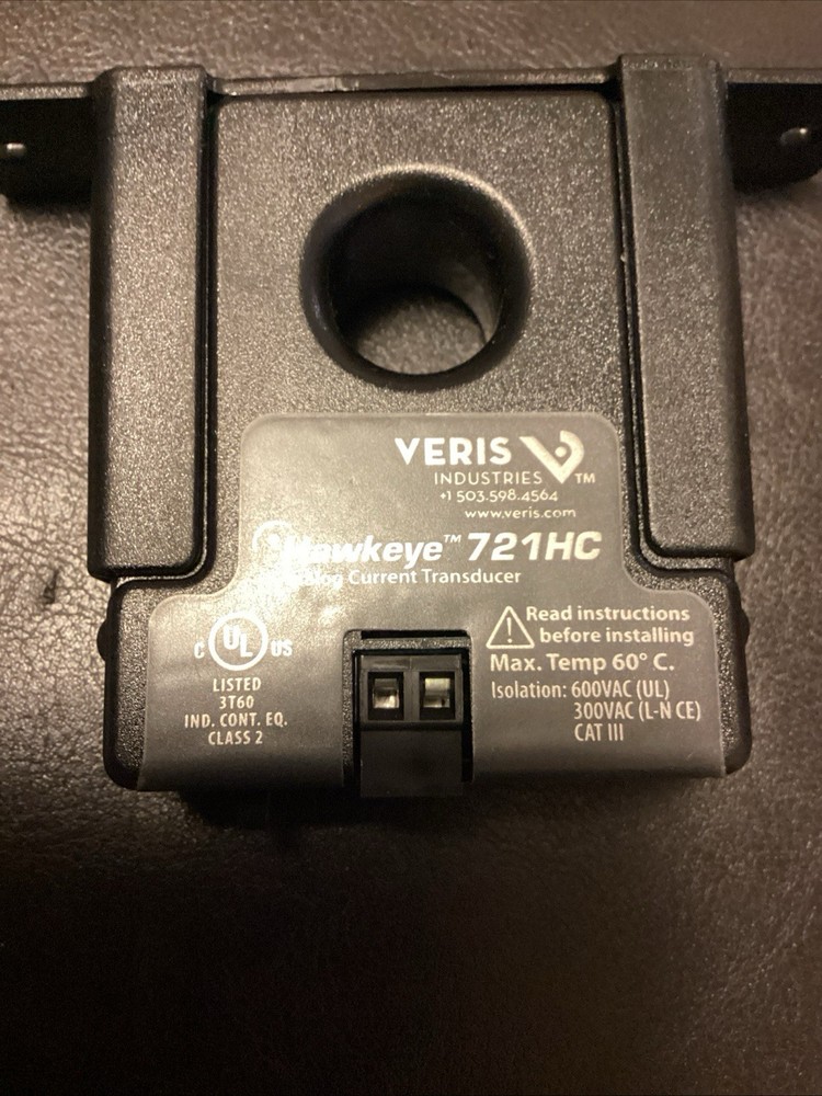 Veris Hawkeye Solid-Core Analog Current Transducer 721HC (A1)