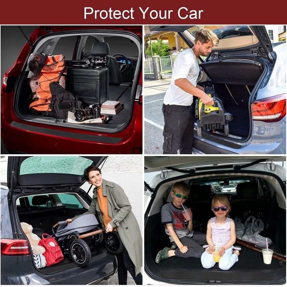 Car Rear Bumper Protector Universal Flexible Bumper Guard Protector