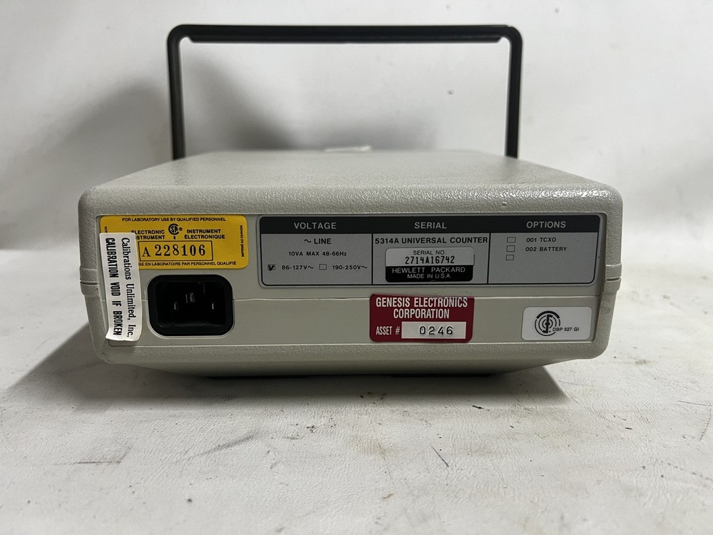 HP 5314A universal counter