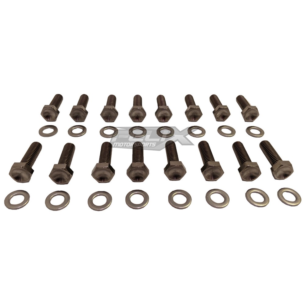 Titanium Beadlock Bolt & Washer Kit for Sprint Car Wheels