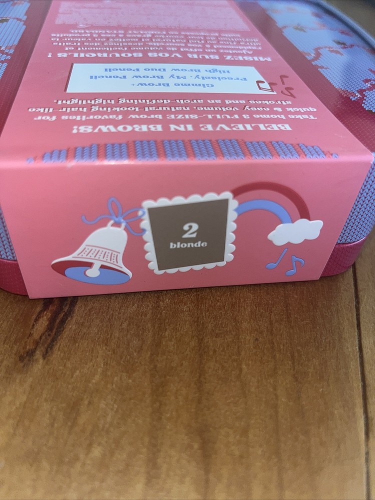 Benefit Tin Jingle Brows Tin High Brow Pencil Set Shade 2