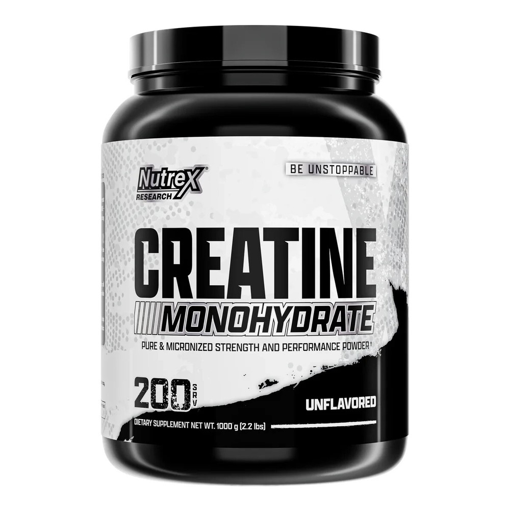 Nutrex CREATINE Monohydrate Powder Micronized Unflavored 200 Servings 1000 Grams