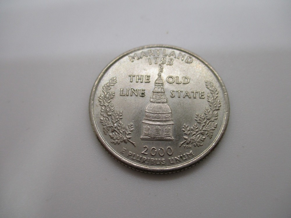 2000 Maryland State Quarter Coin