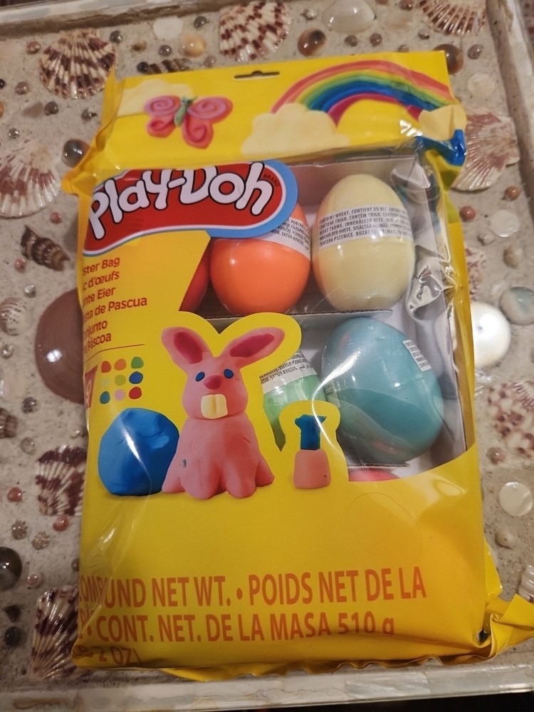 Play-Doh Easter Eggs Bag 9-Pack 9 Colors, Multiple Packs Available