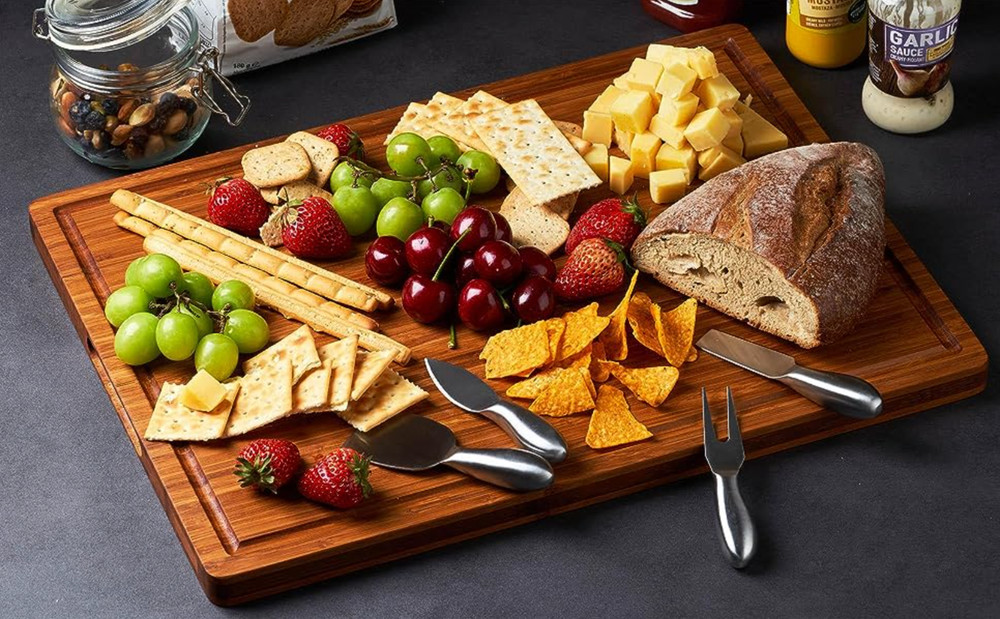 Large Personalized cutting board - engraved charcuterie Board
