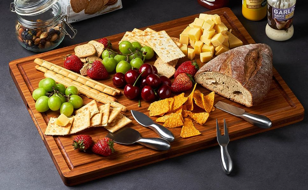 Large Personalized cutting board - engraved charcuterie Board