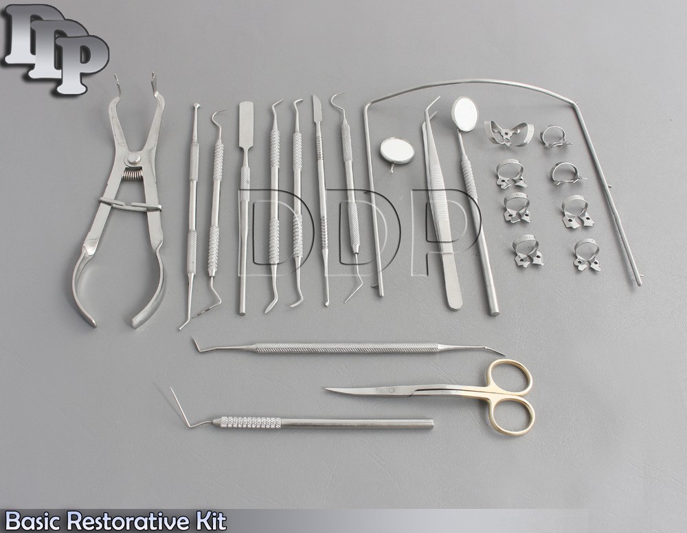 Basic Restorative Kit Surgical Dental Instruments DS-617