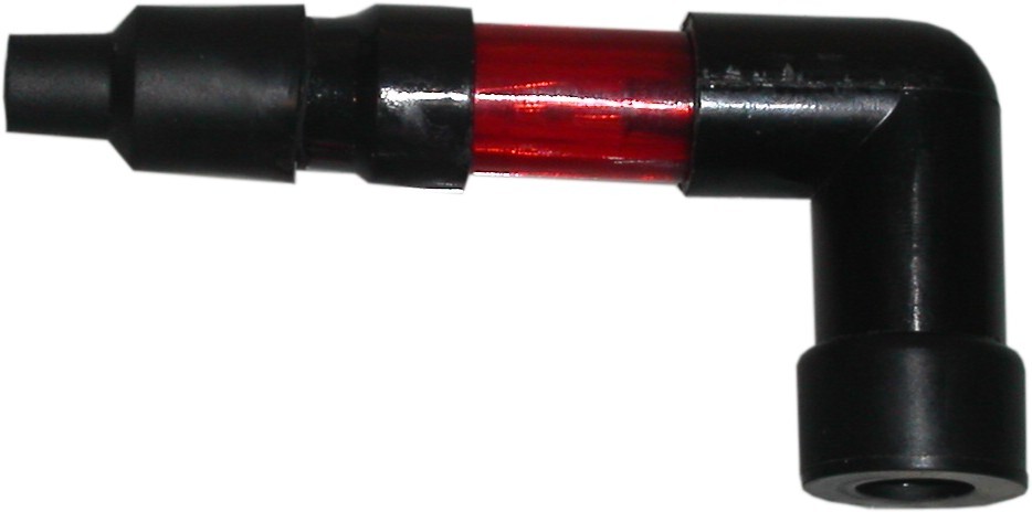 Spark Plug Cap Neon Red (Pair)
