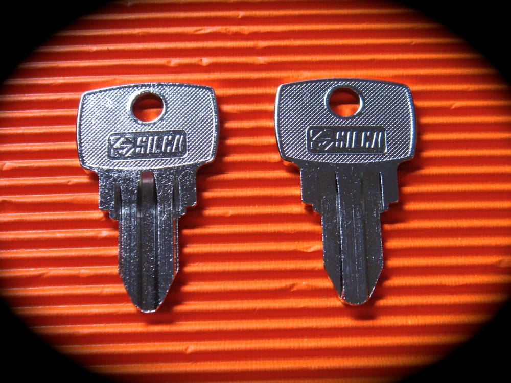 Key blank Pair -Suits older B & D Roller Doors -LW17 Key Blank-Free Postage!