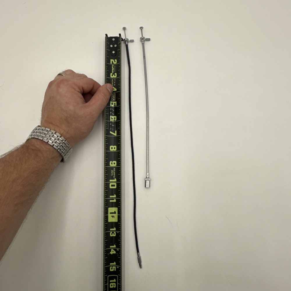 VINTAGE SHUTTER RELEASE CABLES 10" & 15" - LOT OF 2