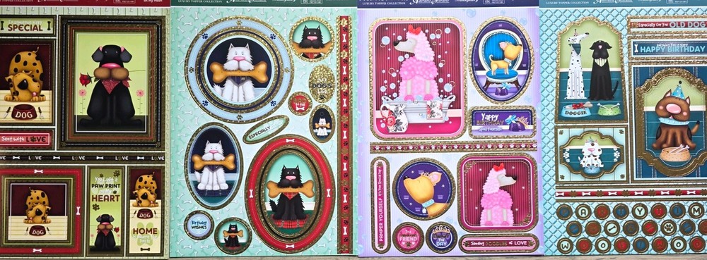 HUNKYDORY CARDMAKING KITS (40 A4 SHEETS) MIXED DESIGNS