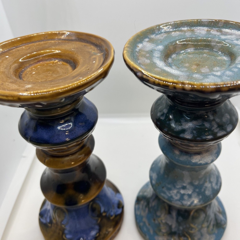 ROSENTHAL NETTER Inspired CERAMIC CANDLE HOLDERS Vintage