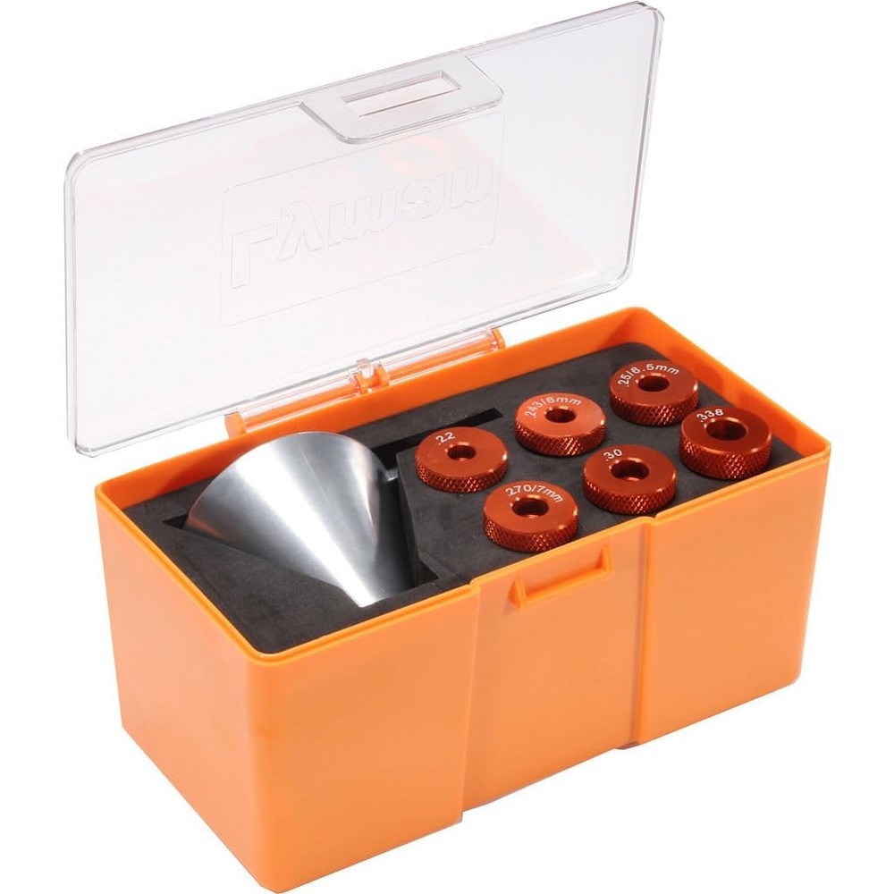 Lyman Brass Smith Pro Powder Funnel System 5pc Set Caliber Specific