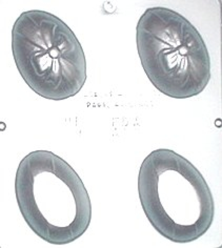 Egg with Bow Assembly Chocolate Candy Mold Easter 829 NEW