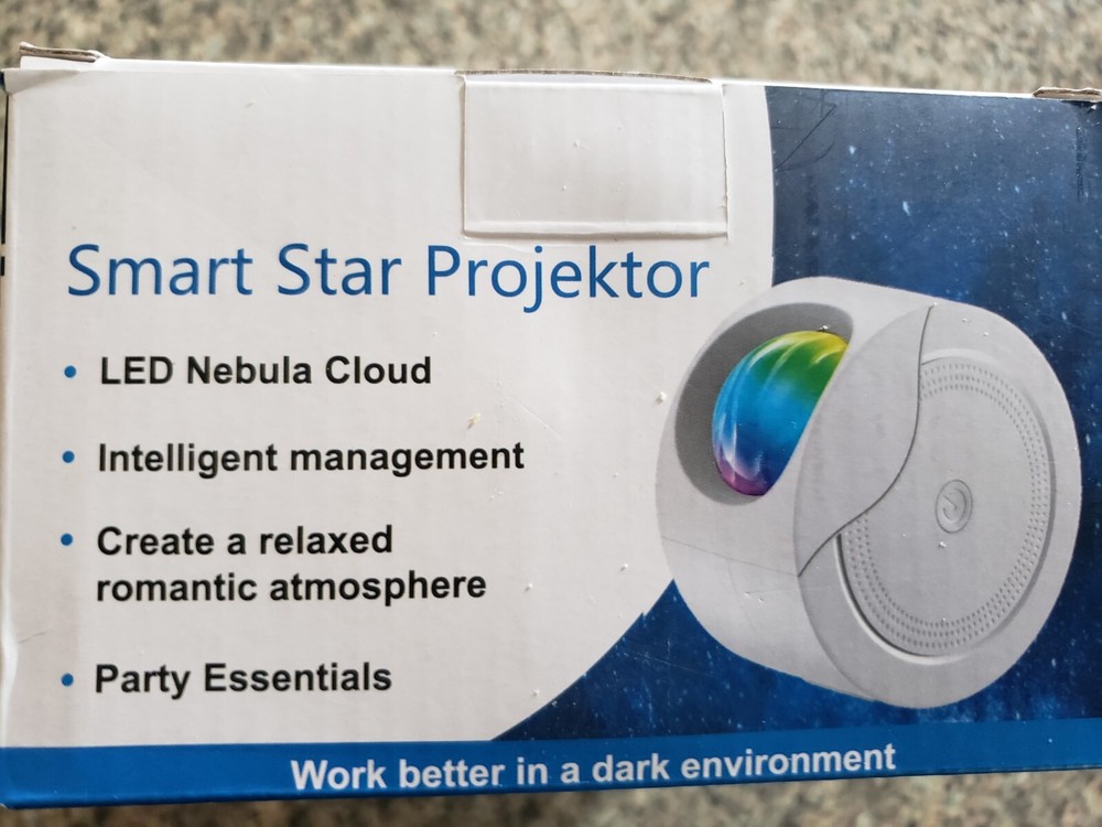 Smart Star Projector Galaxy Light, Home Planetarium Projector with App Control