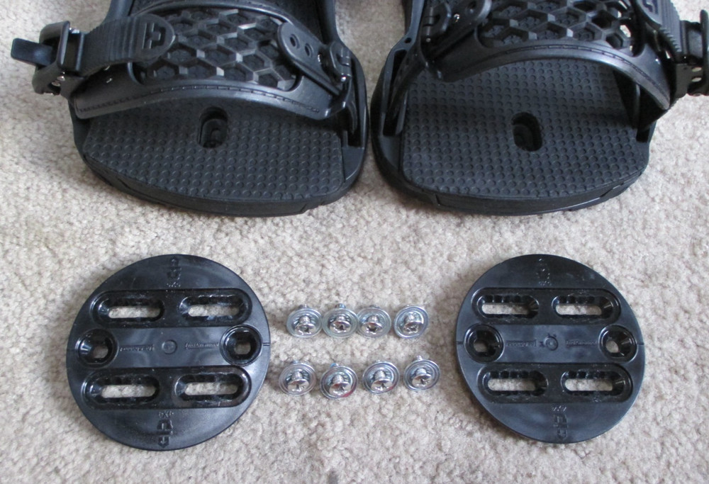 Union Force Black Snowboard Bindings Size X-Large