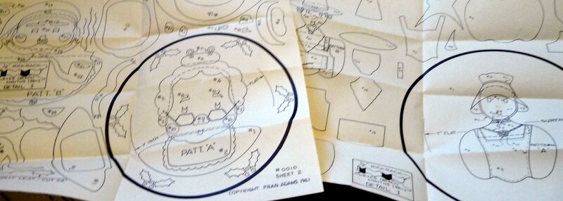 *GREAT VTG CHRISTMAS CRAFTS Mail Order SEWING PATTERN